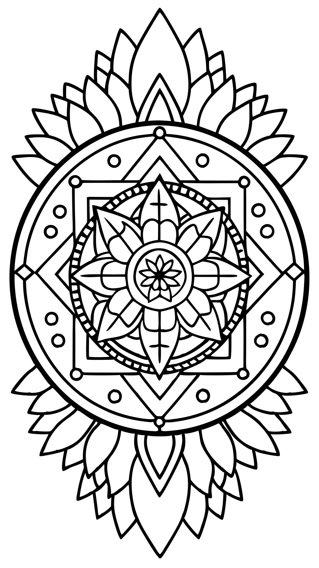 test coloring pages